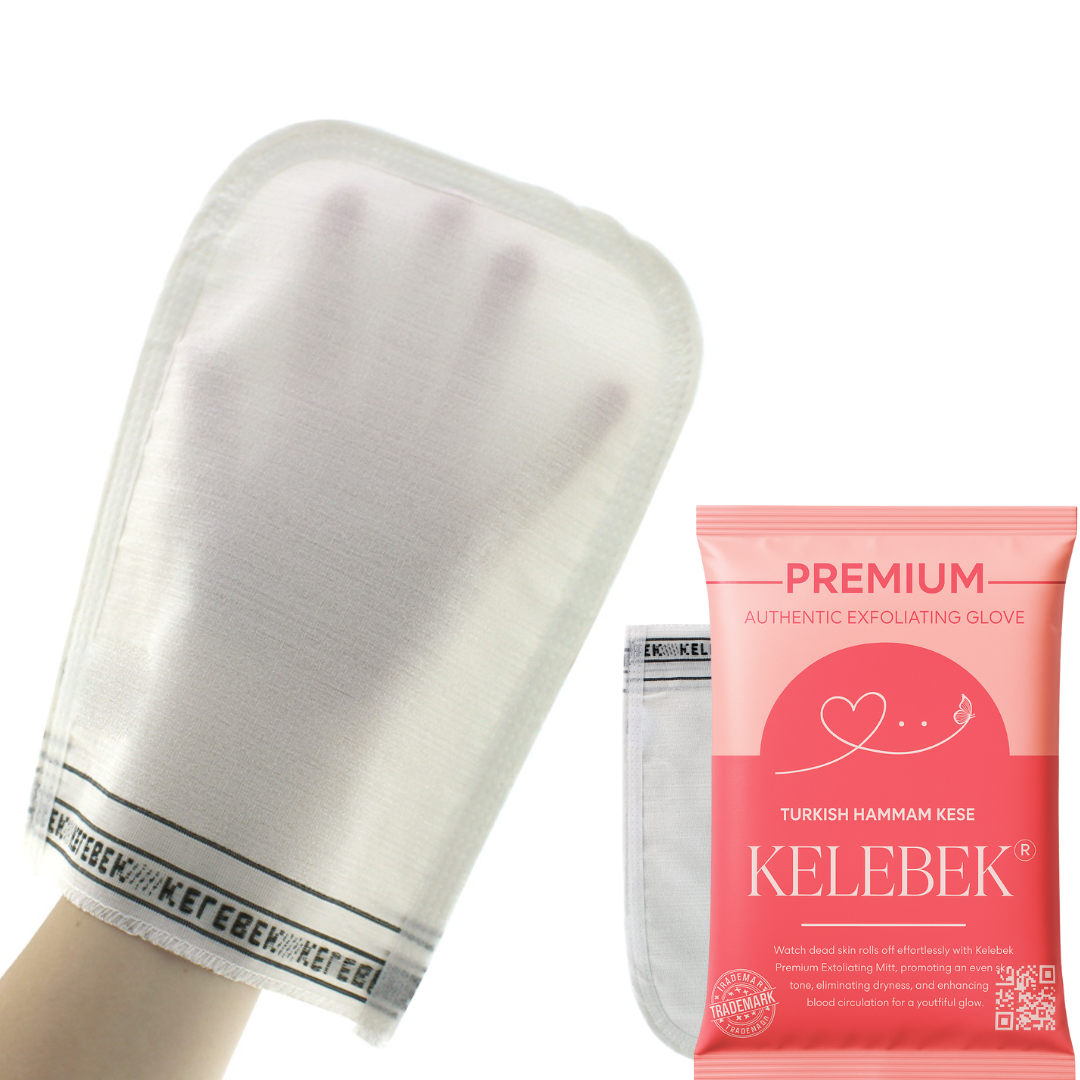 Set of 10 - Kelebek Turkish Hammam Kese Exfoliating Glove Mitt