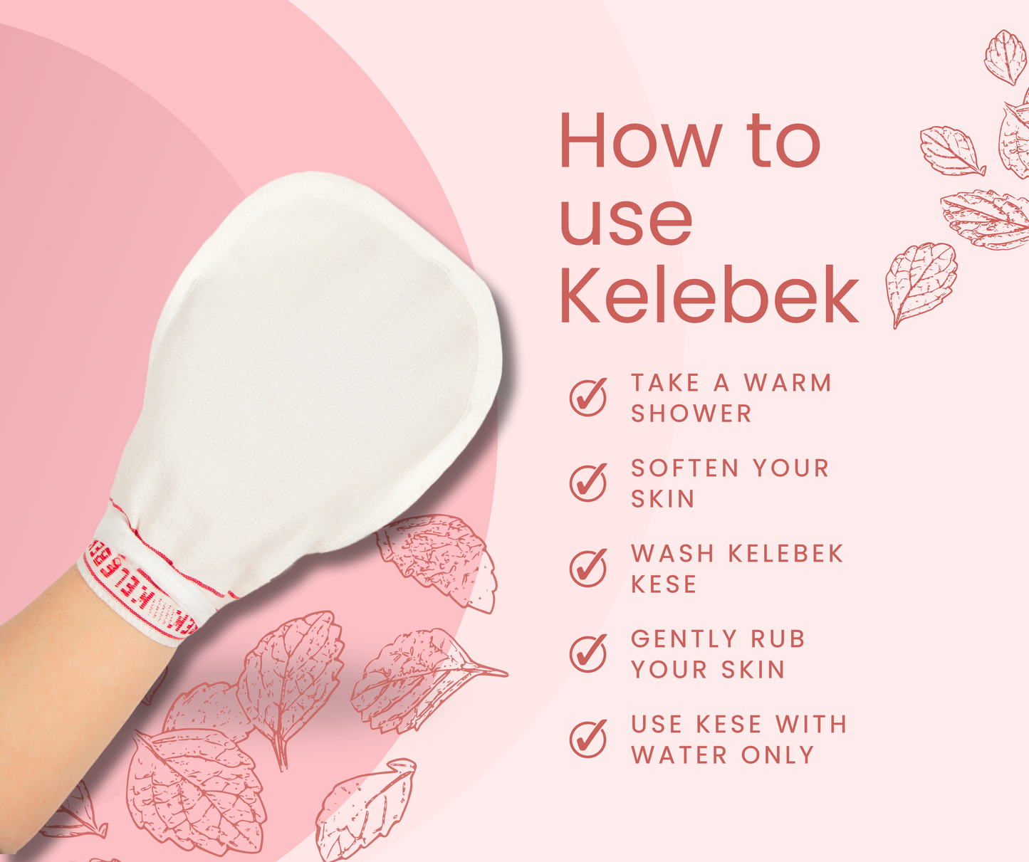 Kelebek Silk Exfoliating Mitt (Set of Body & Face)