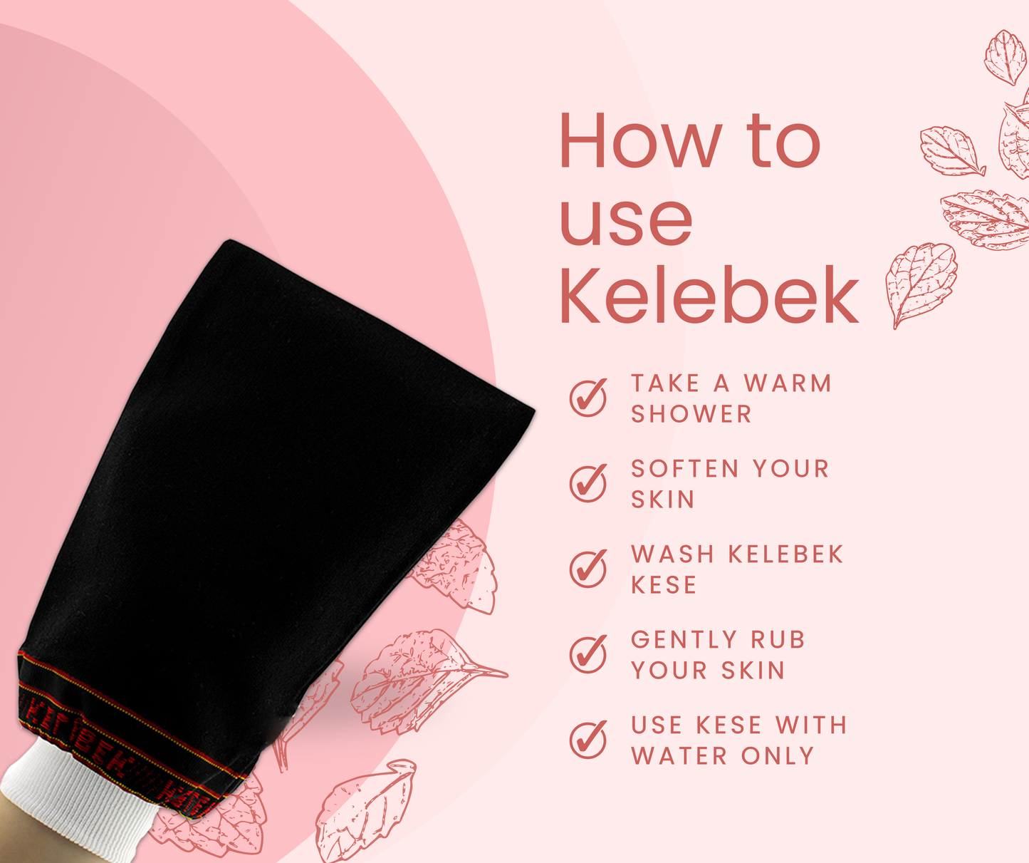 [2 Count Rough] Kelebek Premium Natürliche Peelinghandschuhe, Türkisches Hammam Kese, Original Peelinghandschuh, Körperpeeling für Männer und Frauen 