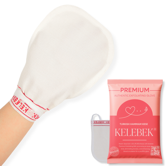Set of 10 - Kelebek Turkish Hammam Kese Exfoliating Glove Mitt